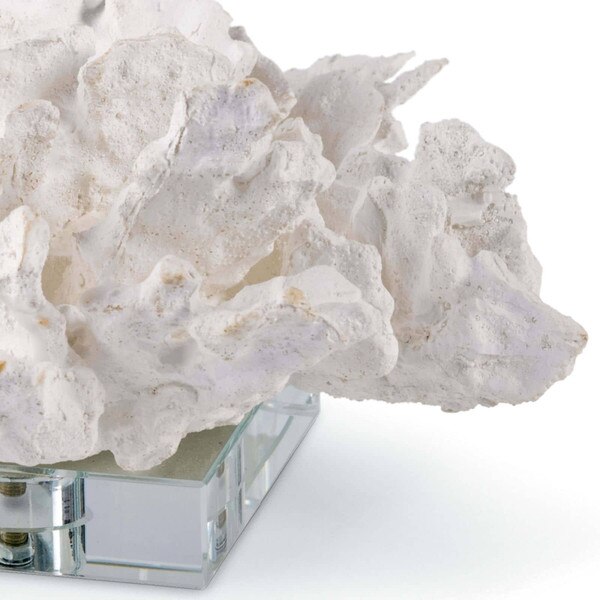 Flower Coral On Crystal Base